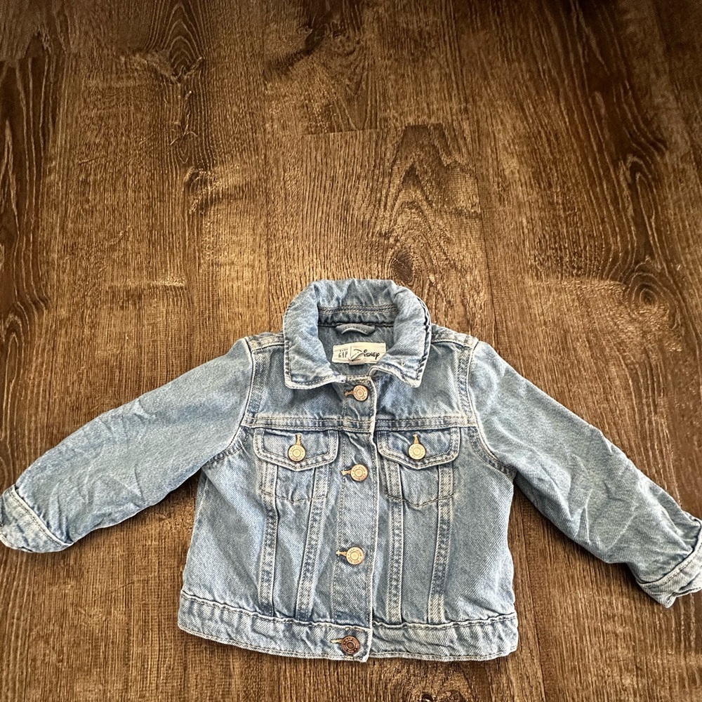 Baby Gap x Disney Blue Jean Jacket Classic Light Wash